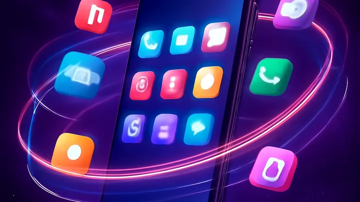 STARMAX88 COM - Sleek smartphone floating in space STARMAX88 COM Sleek smartphone floating in space